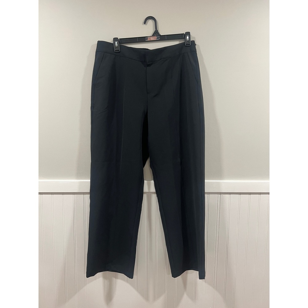 Calia Effortless Wide Leg‎ Pant High Rise Black Wrinkle Resistant Women Sz XL